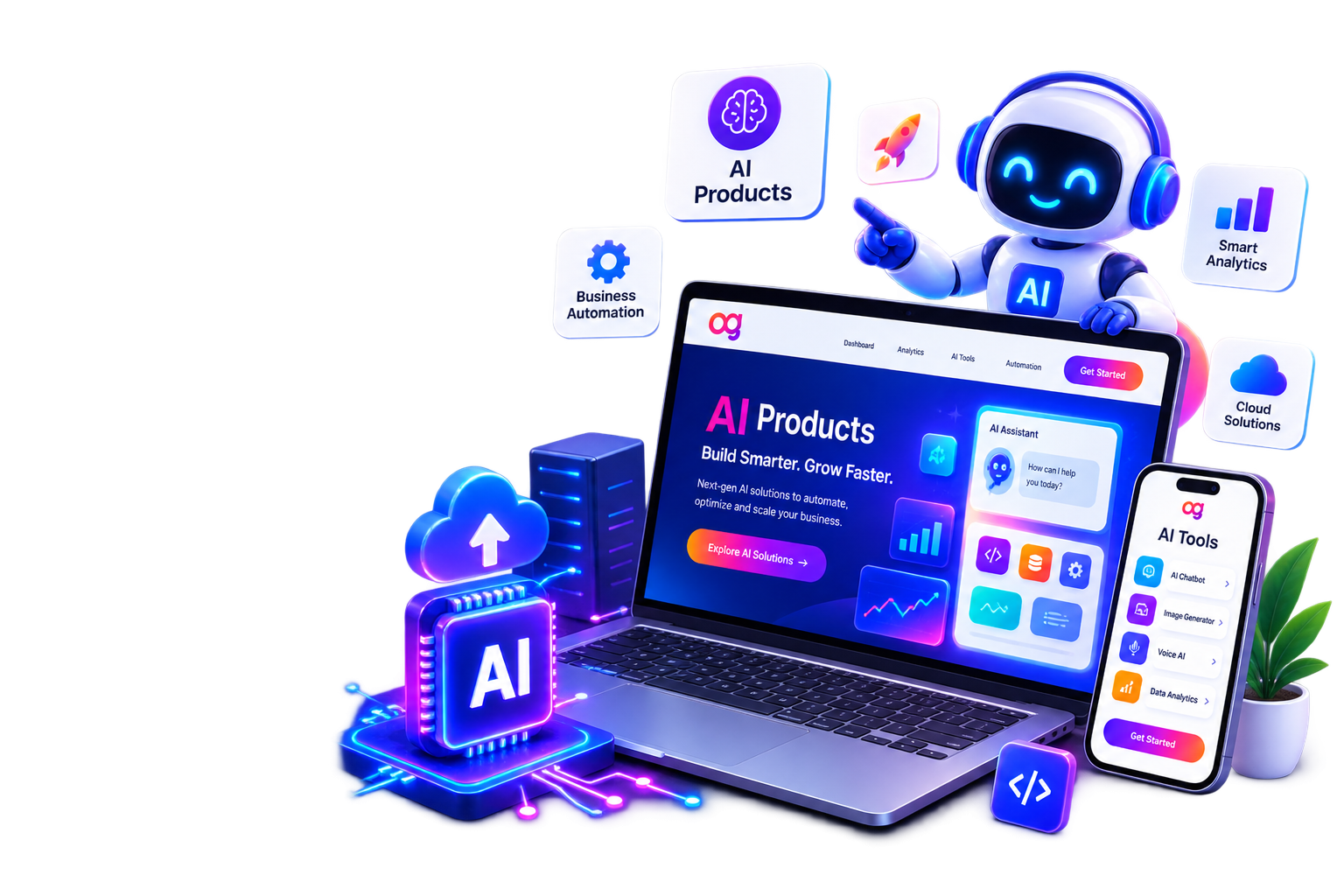 AI Products • Apps • Automation